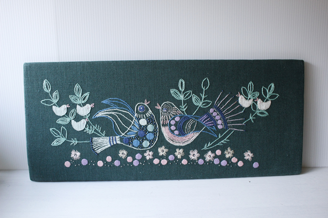PetaPeta北欧雑貨ショップ＞＞北欧刺繍＞＞刺繍の壁掛け