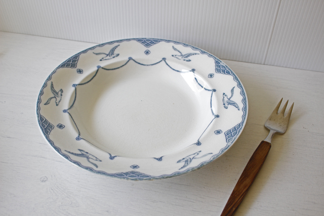 グスタフスベリ GUSTAVSBERG ORESUND プレート かもめ2枚