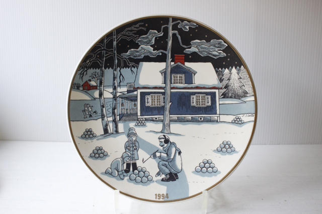 PetaPeta北欧雑貨ショップ＞＞Arabia＞＞イヤープレート＞＞クリスマス