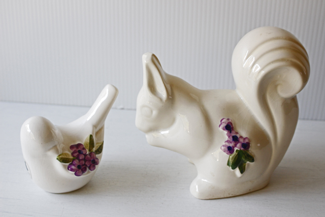 * vintage pottery ❀ ふんわりしっぽ 赤茶色のリスさん vintage pottery ❀ ふんわりしっぽ 赤茶色のリスさん - メルカリ
