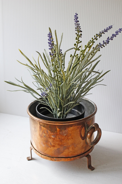 北欧ヴィンテージ　ブロカント　真鍮ポット　鉢カバー 北欧ヴィンテージブロカント真鍮ポット鉢カバー