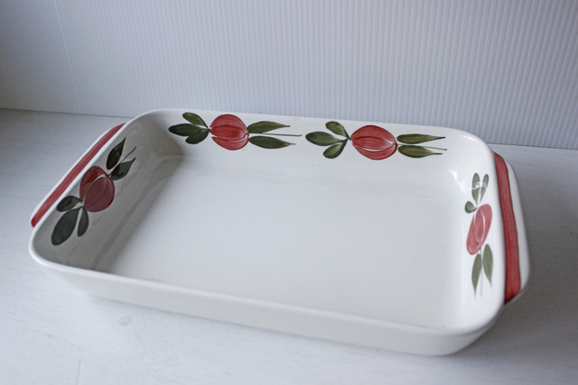 ロールストランドオーブンプレートハンドペイント北欧ヴィンテージ