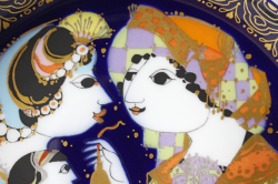 ビョルンウィンブラッド　ヴィンテージ タイルアート壁飾り ビョルンウィンブラッド ヴィンテージ タイルアート壁飾り