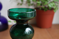 ヴィンテージガラスの花瓶