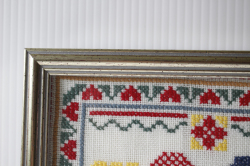 PetaPeta北欧雑貨ショップ＞＞北欧刺繍＞＞刺繍の壁掛け